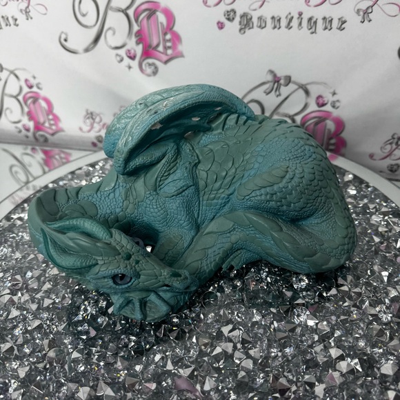 Windstone editions hollywood California Blue Dragon Figurine realistic heavy - Picture 4 of 10